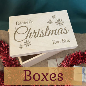 Personalised Christmas Eve box collection