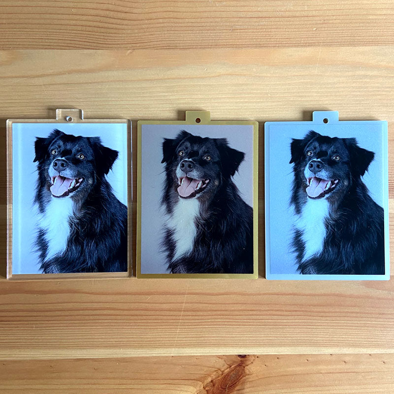 Personalised Large Photo Bauble Rectangle Photo Upload
