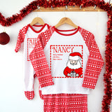 Personalised Christmas Pyjamas Santa Snowman Penguin Reindeer