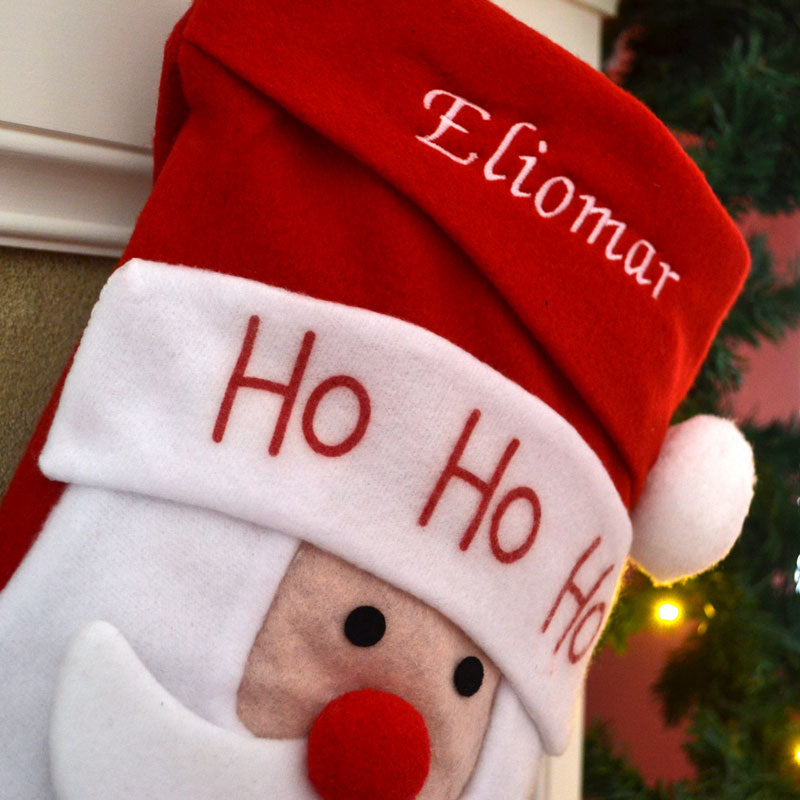 Luxury Personalised Embroidered Christmas 52cm Santa / Penguin Xmas Stocking