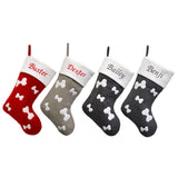 personalised dog xmas stocking