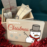 Personalised Wooden Christmas Eve Box Full Colour Print