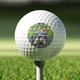 Personalised Photo Golf Ball with Custom Message