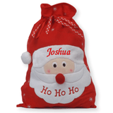 Luxury Personalised Embroidered Christmas Jumbo Xmas Character Santa Sacks - Personalised Christmas