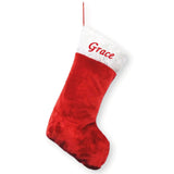 Luxury Deluxe Personalised Embroidered Christmas Jumbo Xmas Stocking - Personalised Christmas