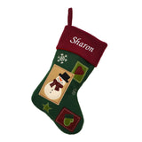 custom vintage christmas stocking