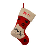 personalised cat stockings christmas